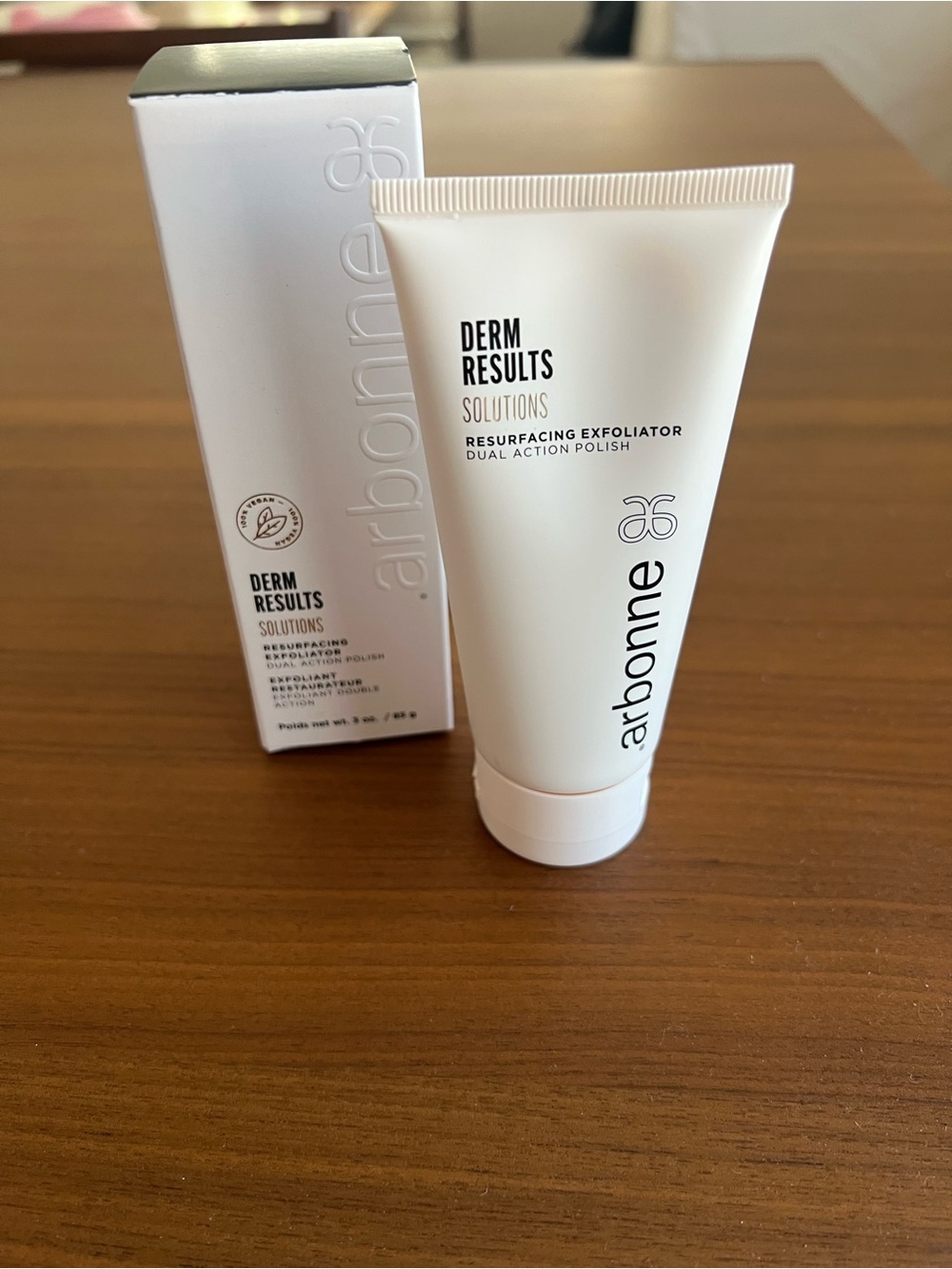 Arbonne Derm Results Resurfacing Exfoliator - NIB